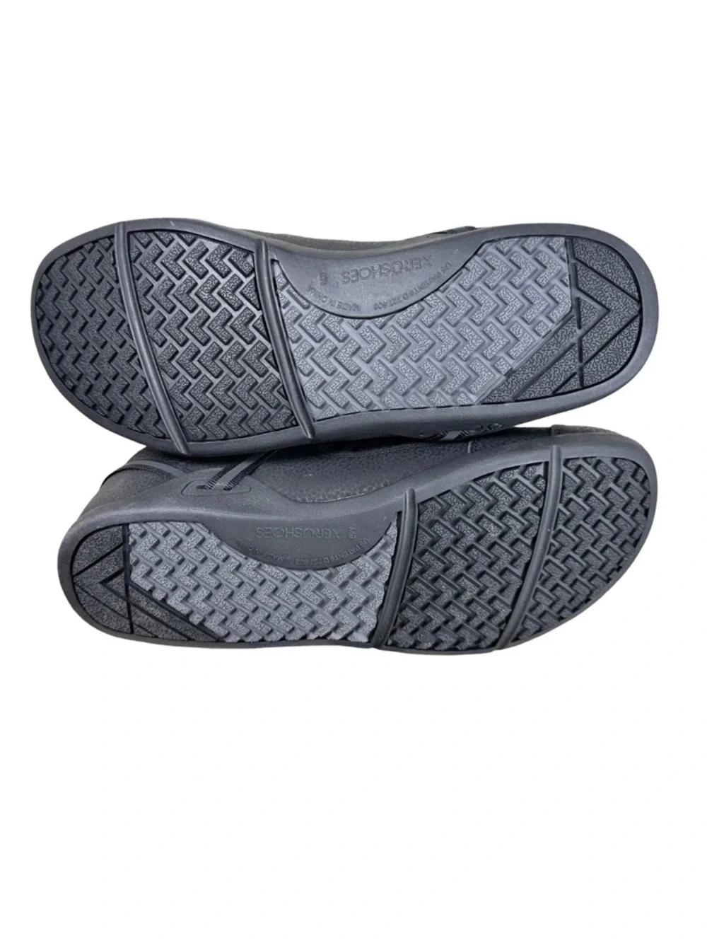 Xero Men's Sz 8 Prio Zero Drop Barefoot Shoes Black Sneaker Athletic Running